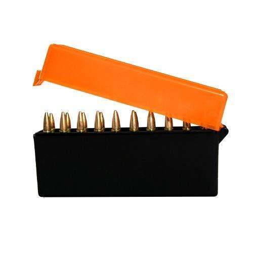 Misc. Accessories Berrys Mfg Ready Series Berrys Ammo Box 209 - .243/6.5/.30-06 20rd Hunter Orange/Black